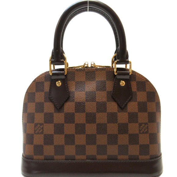 STRAP included!!! Alma BB Damier Ebene - Picture 9 of 15